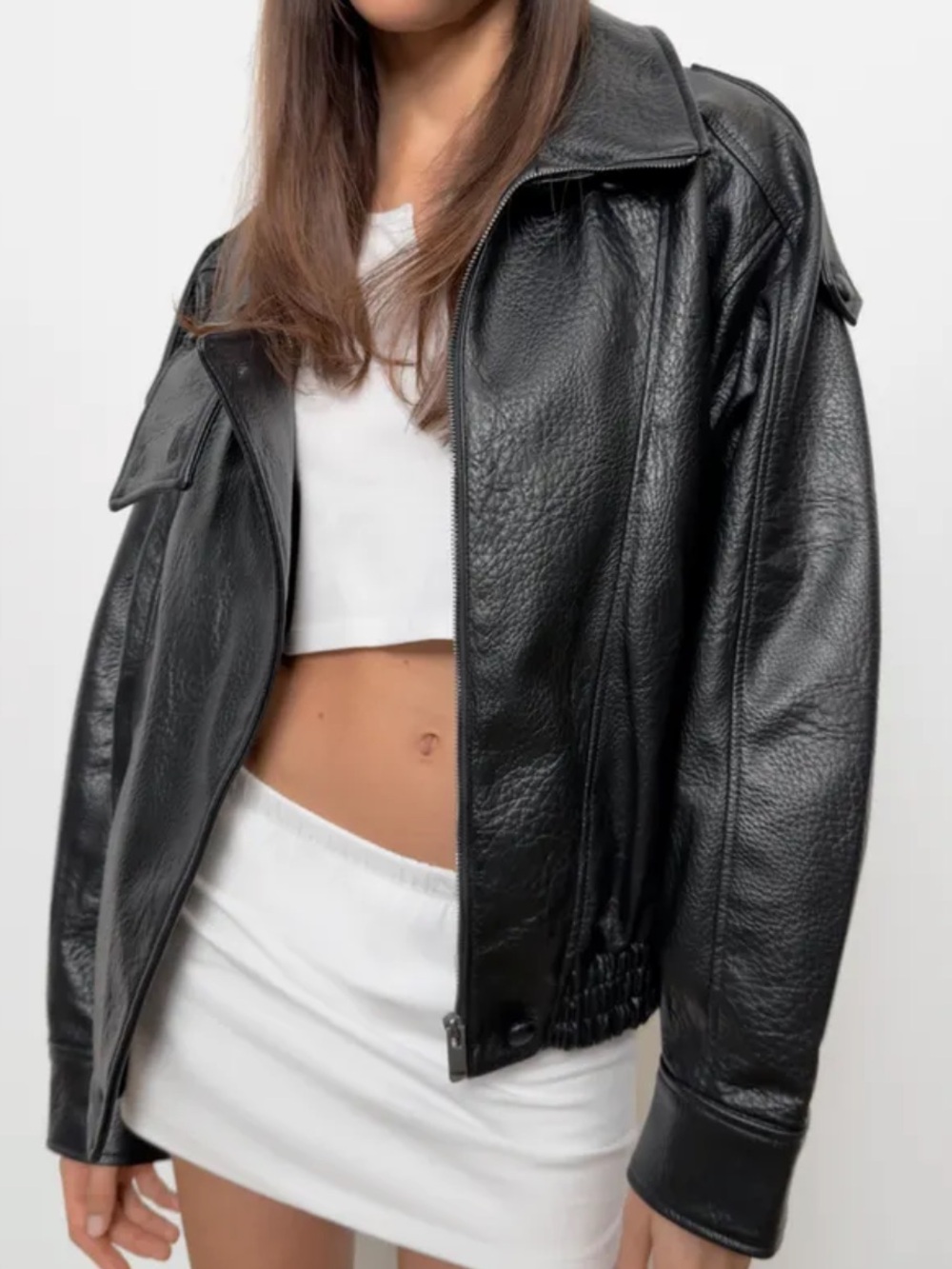 FAUX LEATHER JACKET - Picture 2 of 7